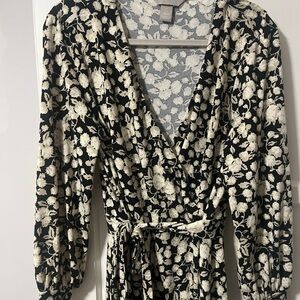 H&M wrap style dress